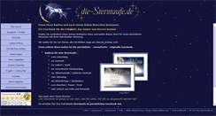 Desktop Screenshot of die-sterntaufe.de